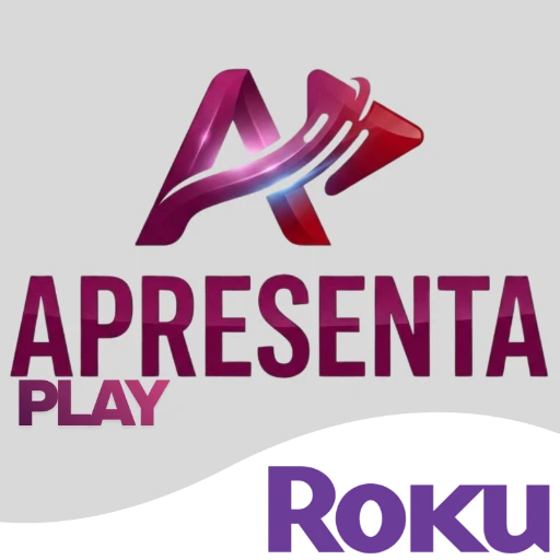 Logo do aplicativo Apresenta Play para Roku